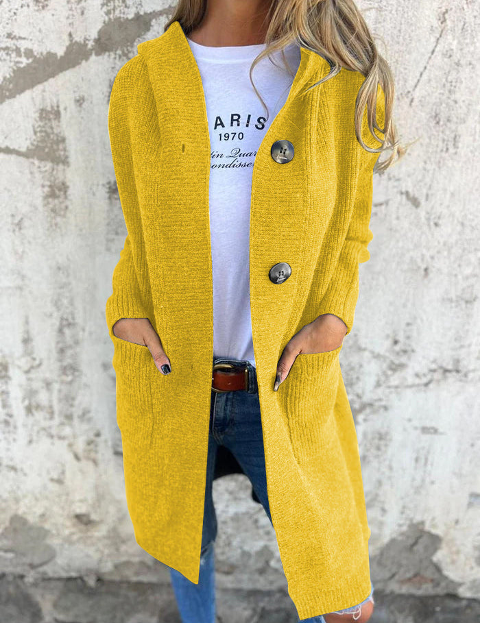 Sandra | Casaco de Malha Comprido e Elegante