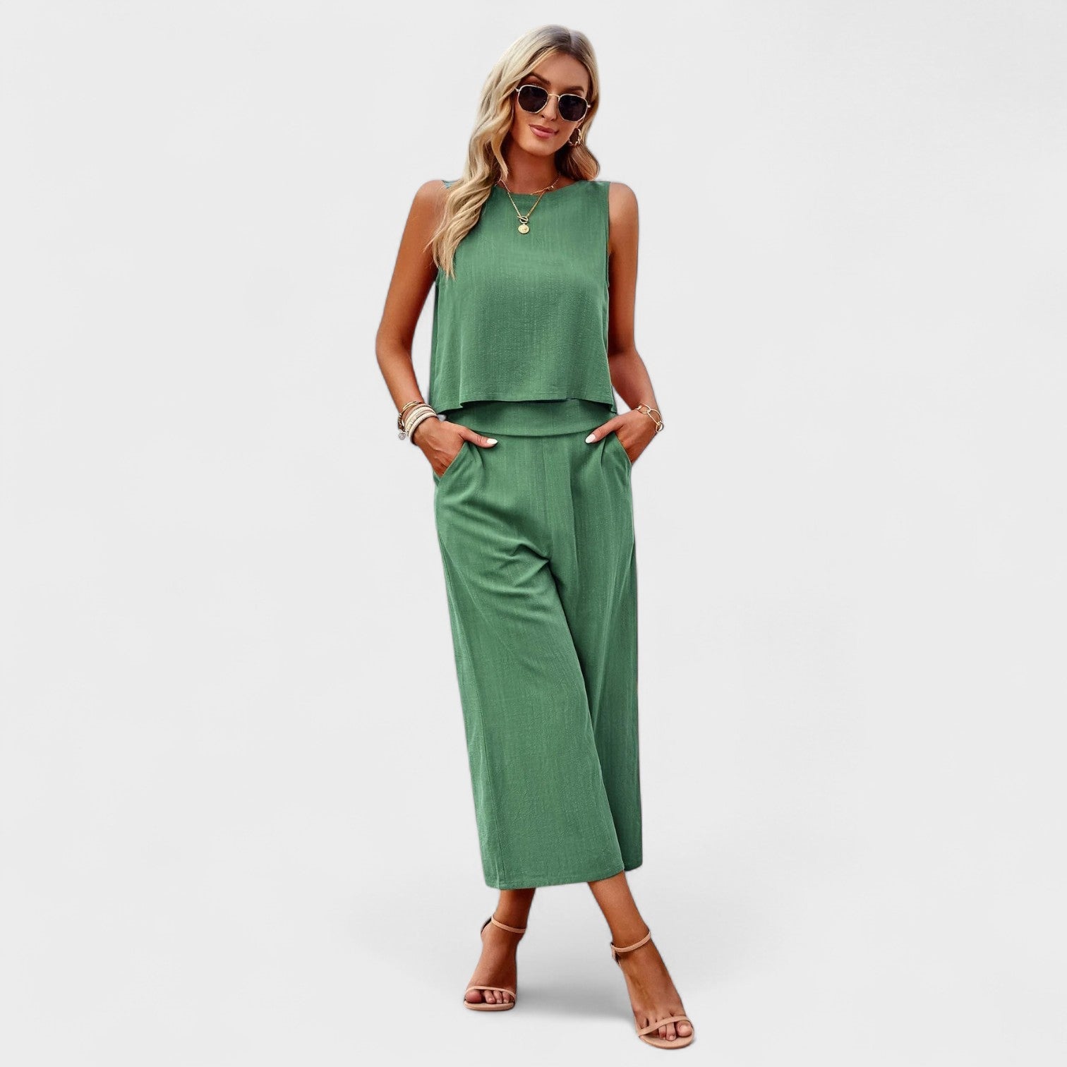 Mônica - Conjunto de Linho